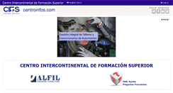 Desktop Screenshot of centroinfos.com